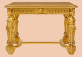 Royal Luxury Solid Teak Wood Italian Side Table